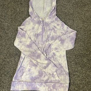 Tie dye Quarter Zip